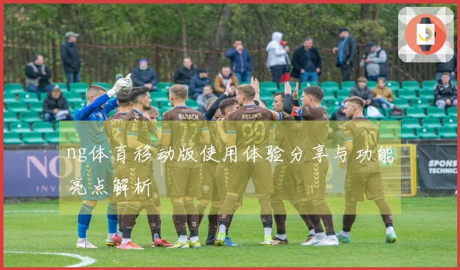 ng体育移动版使用体验分享与功能亮点解析