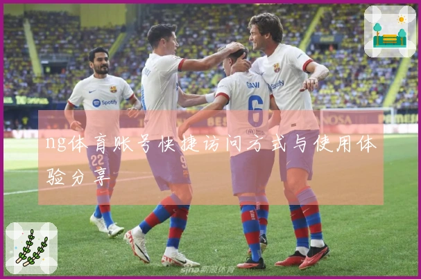 ng体育账号快捷访问方式与使用体验分享
